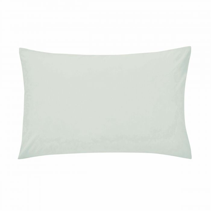 Plain Dye Housewife Pillowcase By Helena Springfield In Soft Green